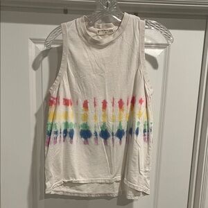 Electric & Rose Rainbow Tie-Dye Tank